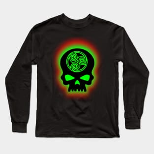 Samhain Celtic Skull Long Sleeve T-Shirt